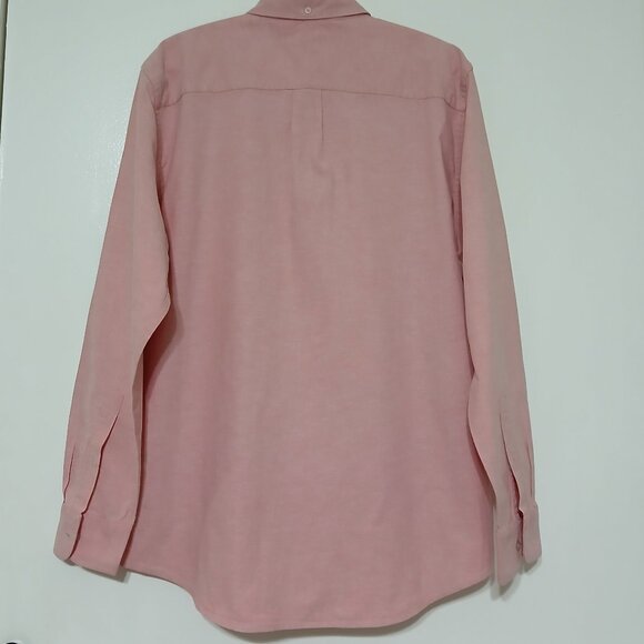 St. John’s Bay Legacy Oxford Classic Fit Long Sleeve Shirt Pink Size M - Picture 2 of 14